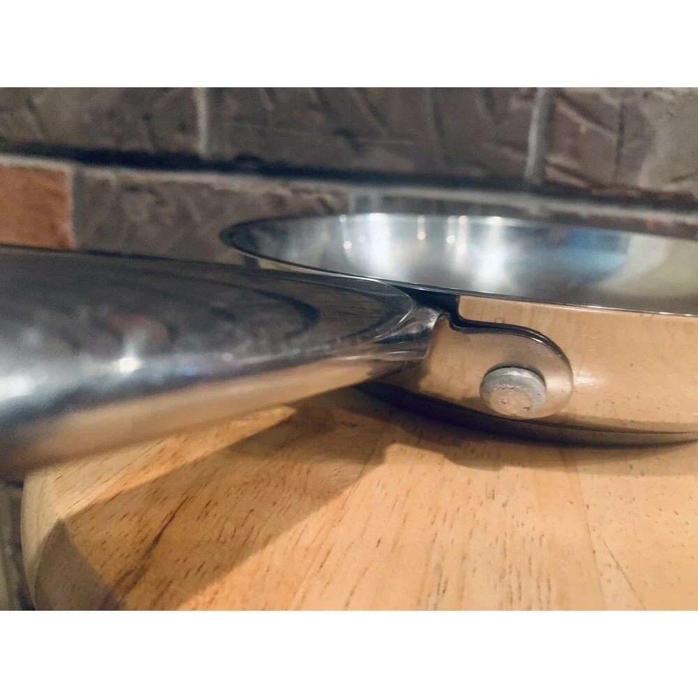 Wolfgang Puck Bistro Collection 8” Stainless Steel Omelet Pan/ Skillet